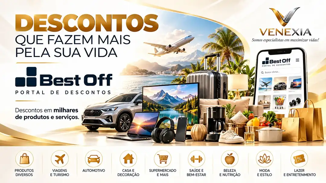 Best Off Venexia - portal de descontos em produtos e serviços