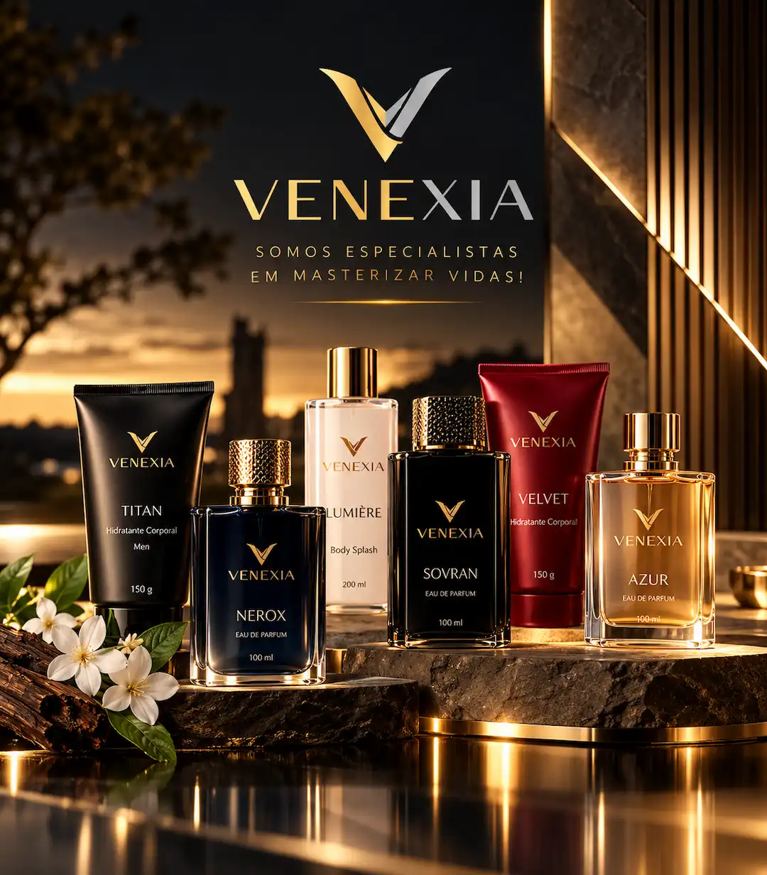 Venexia - produtos de perfumaria, beleza e cuidados pessoais
